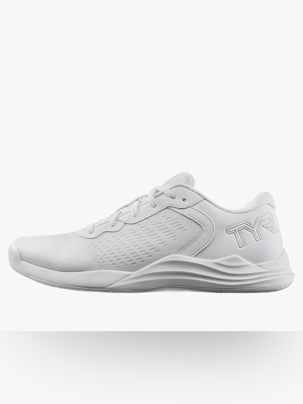 TYR cxt -1 trainer Men's size 10 w 11.5 White Lightweight Performance Sneaker